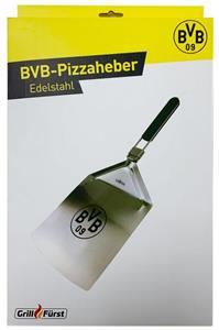 Grillfürst Pizzaschieber » Pizzaheber / Pizzaschieber Edelstahl klappbar - Borussia Dortmund Edition«