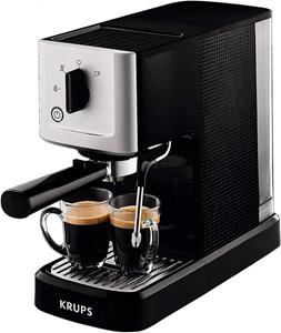 Krups Espressomaschine ‎XP3440, 1.1l Kaffeekanne, Edelstahlfilter 1x2, Latte Macchiatto, LatteMacchiatto, cappuccino
