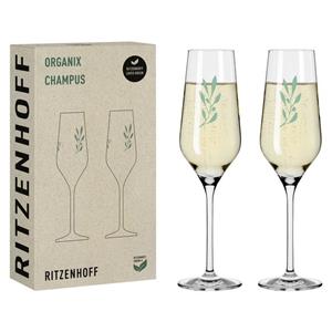 Ritzenhoff Champagnerglas »Organix«, Kristallglas