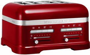 KitchenAid Toaster Artisan 5KMT4205ECA SNOEPAPPEL-rood met sandwichtang