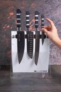 F. DICK Messer-Set » Messerblock 4Knives weiß 1905 4-teilig Messerset 24 x 12,5 x 42 cm«