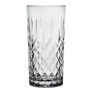 Clayre & Eef Waterglas 300 Ml Grijs Glas Drinkbeker Drinkglas Grijs Drinkbeker Drinkglas