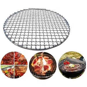 Popubear Grillpfanne »Runde Edelstahl BBQ Grill Braten -Maschen -Grill -Backpfanne«, Edelstahl