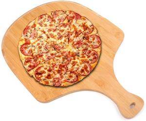Lkupro Pizzateller »Exquisite und praktische Pizzapfanne aus Bambus, Pizza, Kekse, Steak.«, (1 St)