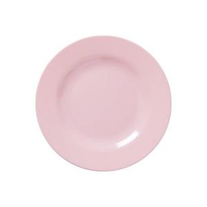 RICE Soft Pink Melamin Lunch Plate - melamin