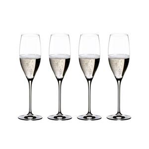 RIEDEL Glas Weinglas »Vinum Cuvée Prestige 4er Set«, Kristallglas