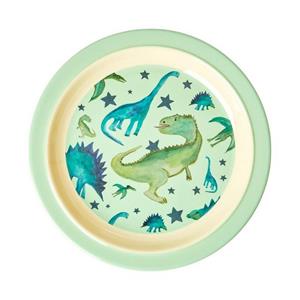rice Speiseteller Kinderteller Dinosaurs Print