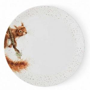 Wrendale Teller » Designs Porzellan-Speiseteller Eichhörnchen, ca. 26,5 cm D«