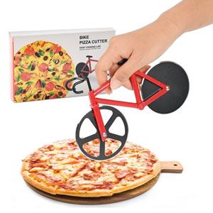 Atäsi Pizzaschneider »Fahrrad Pizzaschneider,Antihaftbeschichteter Edelstahl Pizza Schneider«