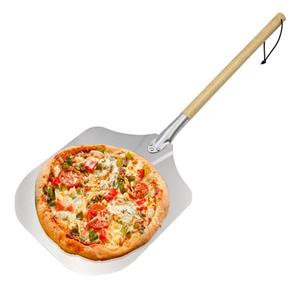 CALIYO Pizzaschieber »Pizzaschaufel, Pizza Back Zubehör, Pizzaschieber«, mit großer Fläche, Pizza Schieben mit Dismountable langen Holzgriff