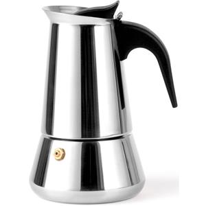 Leopold Vienna  Espressomaker Trevi 4-kops - Rvs