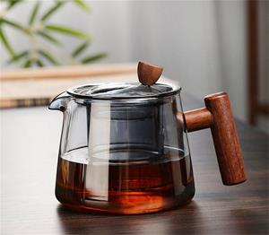 SHMSHNG Teekanne »Teekanne mit Siebeinsatz Teekanne Glas 750ml«, 0.75 l