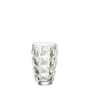 J-Line Longdrinkglas Bubbel Glas Transparant - 6 stuks
