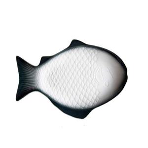 Sprinter Speiseteller Fischform ServierplatteEssenTablett für Sushi GarnelenObst(Dunkelgrün), (1 St)