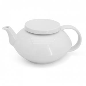 Walküre Porzellan Teekanne ohne Rillen, 1,0l THEA Weiß 