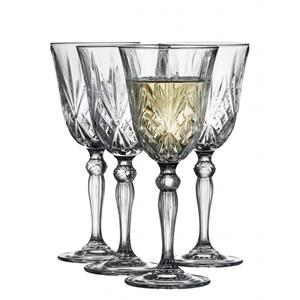 lyngbyglas Lyngby Glas Crystal Clear Melodia White Wine Glass 21 cl - Set of 4