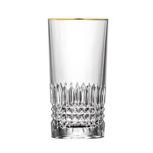 ARNSTADT KRISTALL Longdrinkglas Longdrinkglas Empire Gold (14 cm) Kristallglas mundgeblasen · handgeschliffen · 24 Karat Goldrand