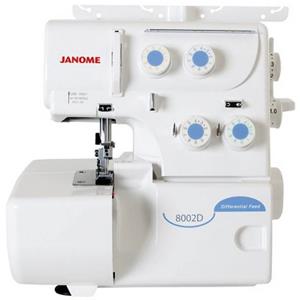 Janome Overlock-Nähmaschine  8002D (Weiß) Overlock