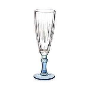 Vivalto Champagneglas Exotic Kristal Blauw (170 ml)