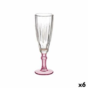 Vivalto Champagneglas Kristal Roze 6 Stuks (170 ml)
