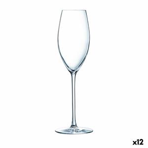 Champagnerglas Luminarc Grand Chais Durchsichtig Glas (240 Ml) (12 Stück)