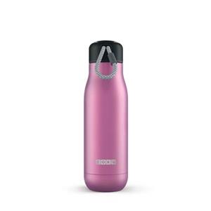 Zoku Hydration 500ml rosa/grauer Trinkbecher