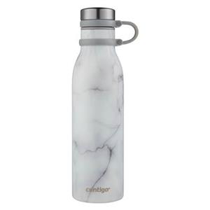Contigo Matterhorn Couture THERMALOCK Edelstahl Trinkflasche 590 mL Farbe: White Marble
