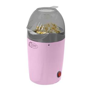 Xenos Bestron popcornmachine - roze - ø14x27 cm