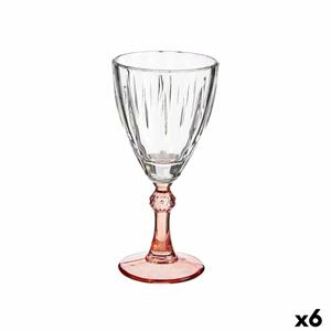 Vivalto Weinglas Exotic Kristall Lachsfarben 6 Stück (275 Ml)