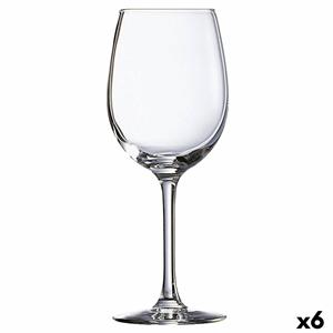 BigBuy Home Weinglas Ebro Durchsichtig Glas (470 Ml) (6 Stück)