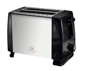 Royal Swiss Toaster, Edelstahl Breite Slot Toasters mit Abnehmbare Krümelschublade