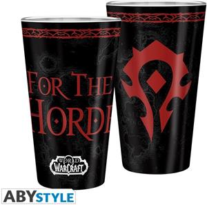 Abystyle World of Warcraft - For the Alliance Large Glass