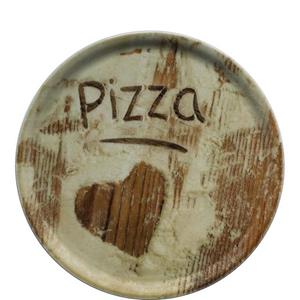 Saturnia Pizzateller Napoli Flour, Dekor Pizzateller Heart 33cm Porzellan Heart 1 Stück