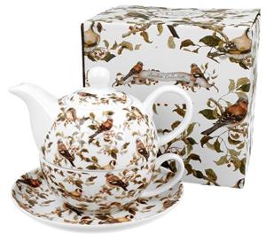 Dark-Desires Teekanne Vintage Teeset Tea for One von Duo Birdies