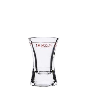 Table Roc Schnapsglas Wachtmeister, Glas, Schnapsglas Shotglas Stamper 28ml 2cl Glas Transparent 24 Stück