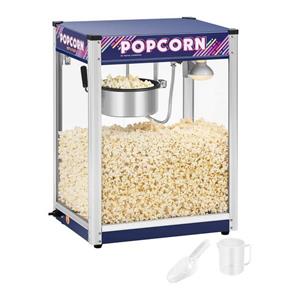 Royal Catering Popcornmachine blauw - 8 ons