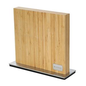 ZASSENHAUS Messerblock Magnet-Messerblock Bamboo (1tlg), Messerhalter Holzblock Küchenmesser