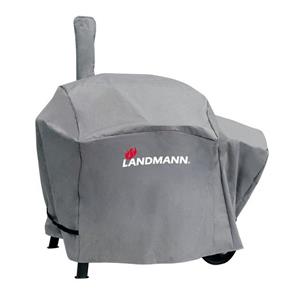 Landmann Grillabdeckhaube Wetterschutzhülle 130x126x85cm, wasserdicht UV-beständig, atmungsaktiv & Kältebeständig