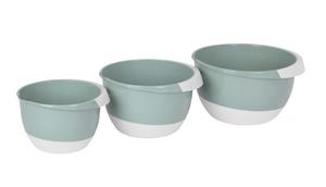 Jelenia Plast Suppenschüssel Rührschüsseln 3er-Set Salatschüssel Servierschüssel Teigschüssel Backs