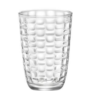 Bormioli Rocco Longdrinkglas Mat, Glas, Longdrink 395ml Glas Transparent 6 Stück