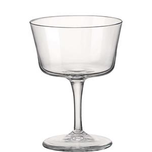 Bormioli Rocco Cocktailglas Novecento, Glas, Fizz Cocktailglas Cocktailschale 220ml Glas Transparent 6 Stück