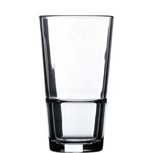 Arcoroc Longdrinkglas Stack Up, Glas gehärtet, Longdrink stapelbar 350ml 03l Glas gehärtet Transparent 6 Stück