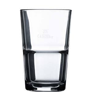 Arcoroc Longdrinkglas Stack Up, Glas gehärtet, Longdrink stapelbar 290ml 02l Glas gehärtet Transparent 6 Stück