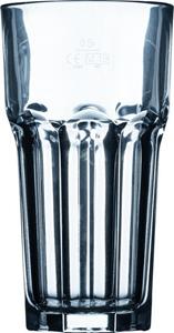 Arcoroc Longdrinkglas Granity, Glas gehärtet, Longdrink stapelbar 650ml 05l Glas gehärtet Transparent 6 Stück
