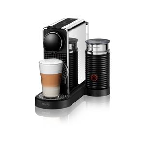 Krups Kaffeepadmaschine Citiz Platinum & Milk XN630 Nespresso-Kapselmaschine