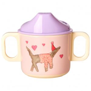 Rice - Melamine 2 Handle Baby Cup with Animal Print - Beker