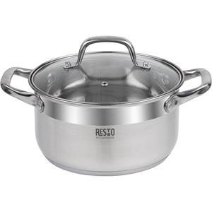 Resto Kitchenware ibra - Braadpan - Kookpan - RVS 3,6 liter