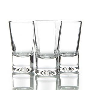 BigDean Schnapsglas 6 x Schnapsgläser 2cl Shotgläser Spülmaschinenfest Stamperl, Glas