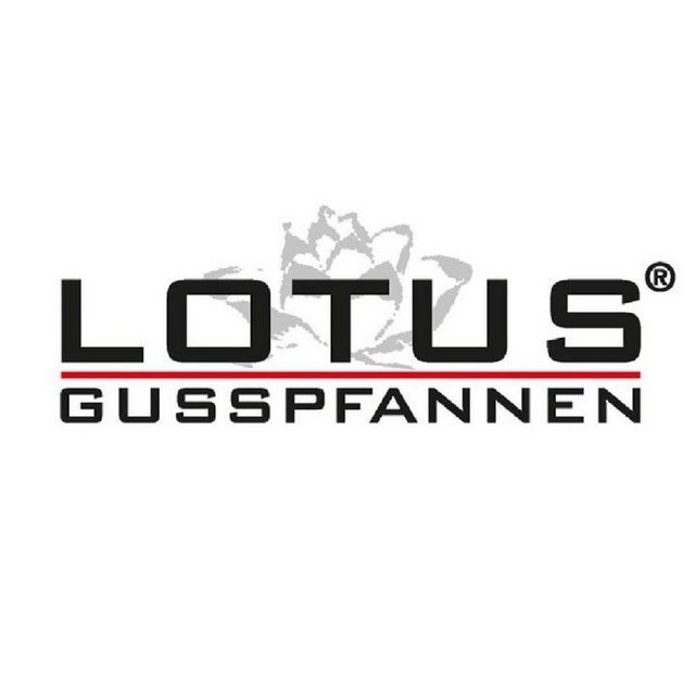 Lotus Gusspfannen Bratpfanne LOTUS GUSS-PFANNE Bratenkasserolle Ø 24 cm Bodenmaß 18,5 cm Höhe 8,8