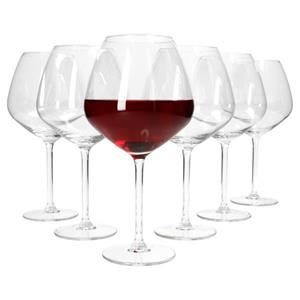 Van Well Weinglas Kelchglasserie Optima - 6er Burgundergläser 75cl